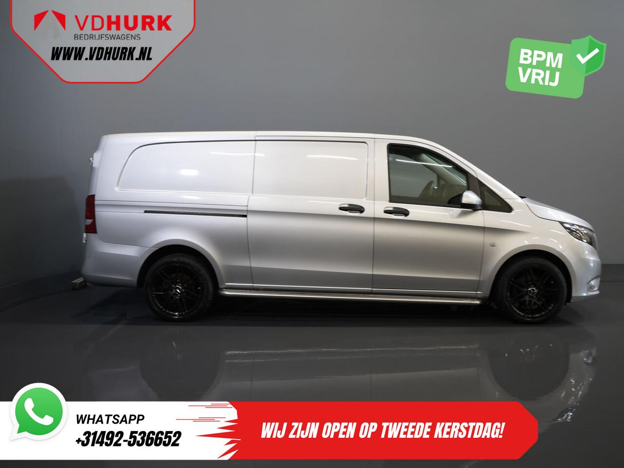 Mercedes-Benz VITO 114 CDI Aut. L3 BPM VRIJ! NL Auto/ Carplay/ Cruise/ DAB/ Camera/ LMV 18"/ Sidebars