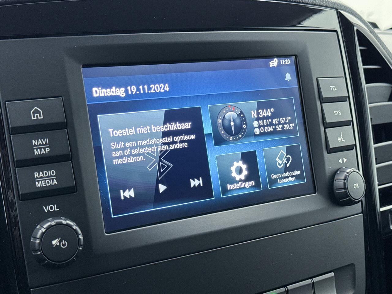 Mercedes-Benz VITO 114 CDI Lang Trekhaak LED Apple Carplay/Android Auto Achteruitrijcamera Cruise Control Betimmering