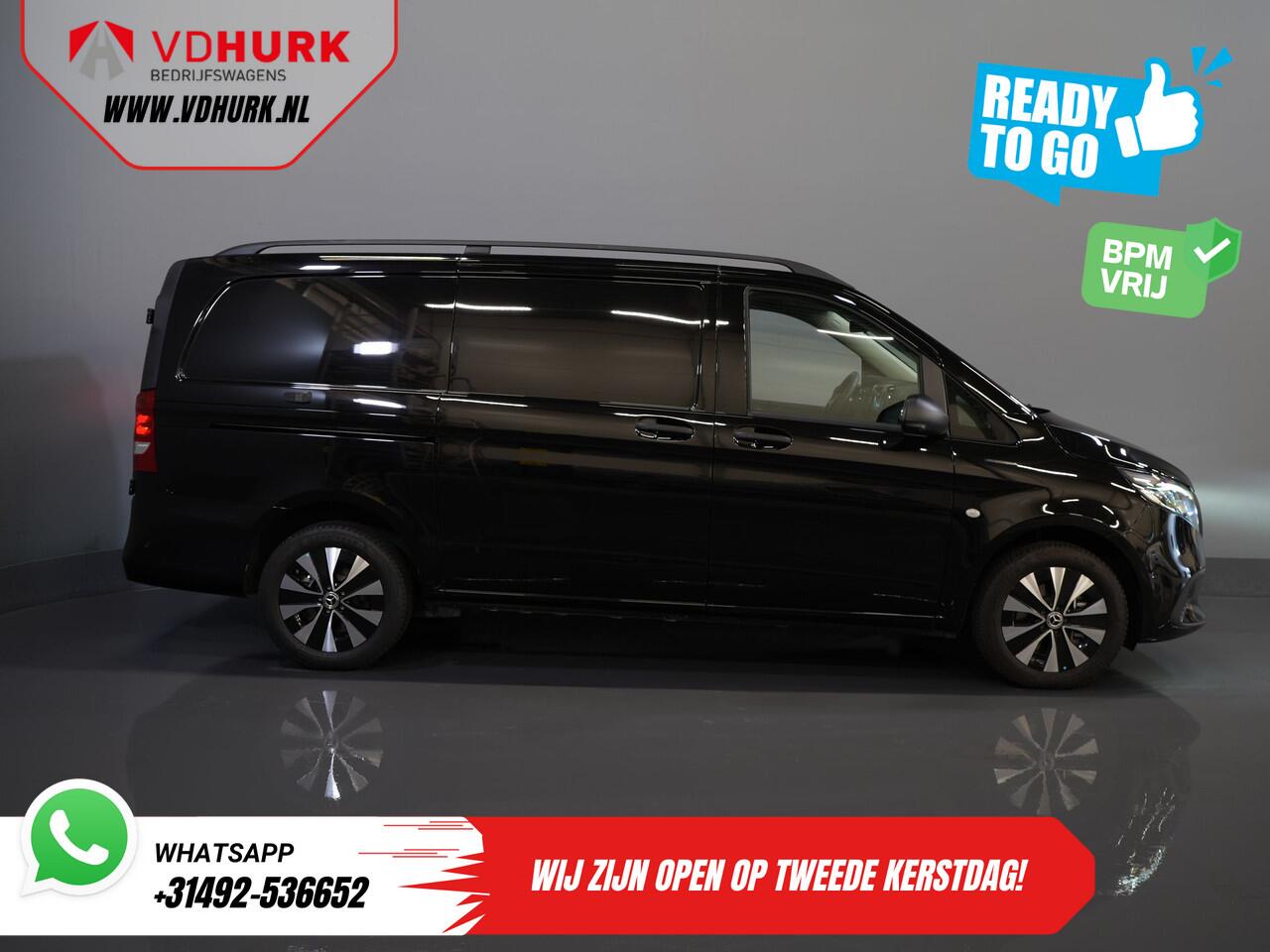 Mercedes-Benz VITO eVito L2 60 kWh 285 km WLTP Snellader/ LED/ Adapt.Cruise/ Stoelverw./ Carplay/ Camera/ PDC/ 17" LMV