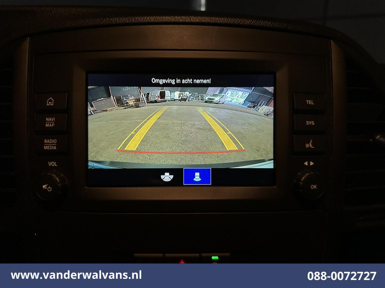 Mercedes-Benz VITO 114CDI 136pk L2H1 Euro6 Airco | Camera | Apple Carplay | Android Auto | Cruisecontrol Parkeersensoren, multifunctioneel stuurwiel