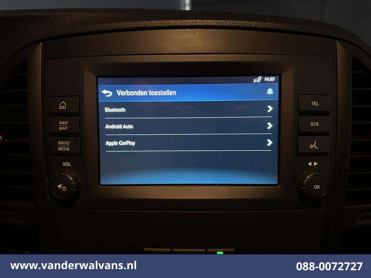 Mercedes-Benz VITO 114 CDI 136pk L2H1 RWD Euro6 Airco | Camera | Apple Carplay | Android Auto | Cruisecontrol Parkeersensoren