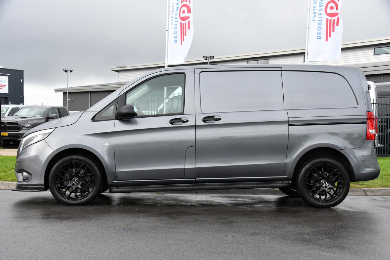 Mercedes-Benz VITO 119 CDI AMG Edition Adaptieve Cruise, Camera, LED, Carplay, 2 x Schuifdeur, Leder, Stoelverwarming, Uniek!