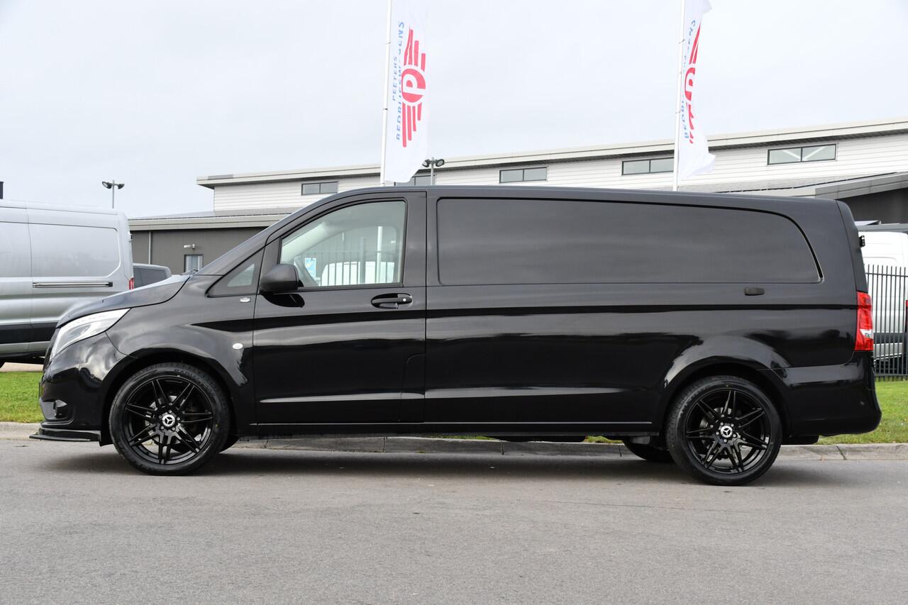 Mercedes-Benz VITO 116 CDI L2 Black Edition Camera, Cruise, Carplay, 164PK, LED, Trekhaak, Stoelverwarming, multimedia, Uniek!