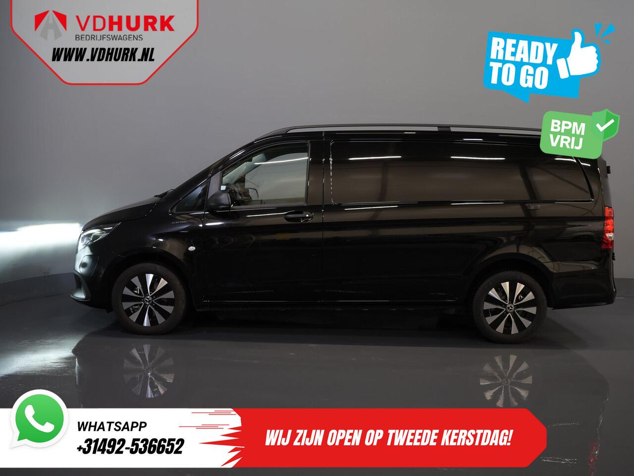 Mercedes-Benz VITO eVito L2 60 kWh 285 km WLTP Snellader/ LED/ Adapt.Cruise/ Stoelverw./ Carplay/ Camera/ PDC/ 17" LMV