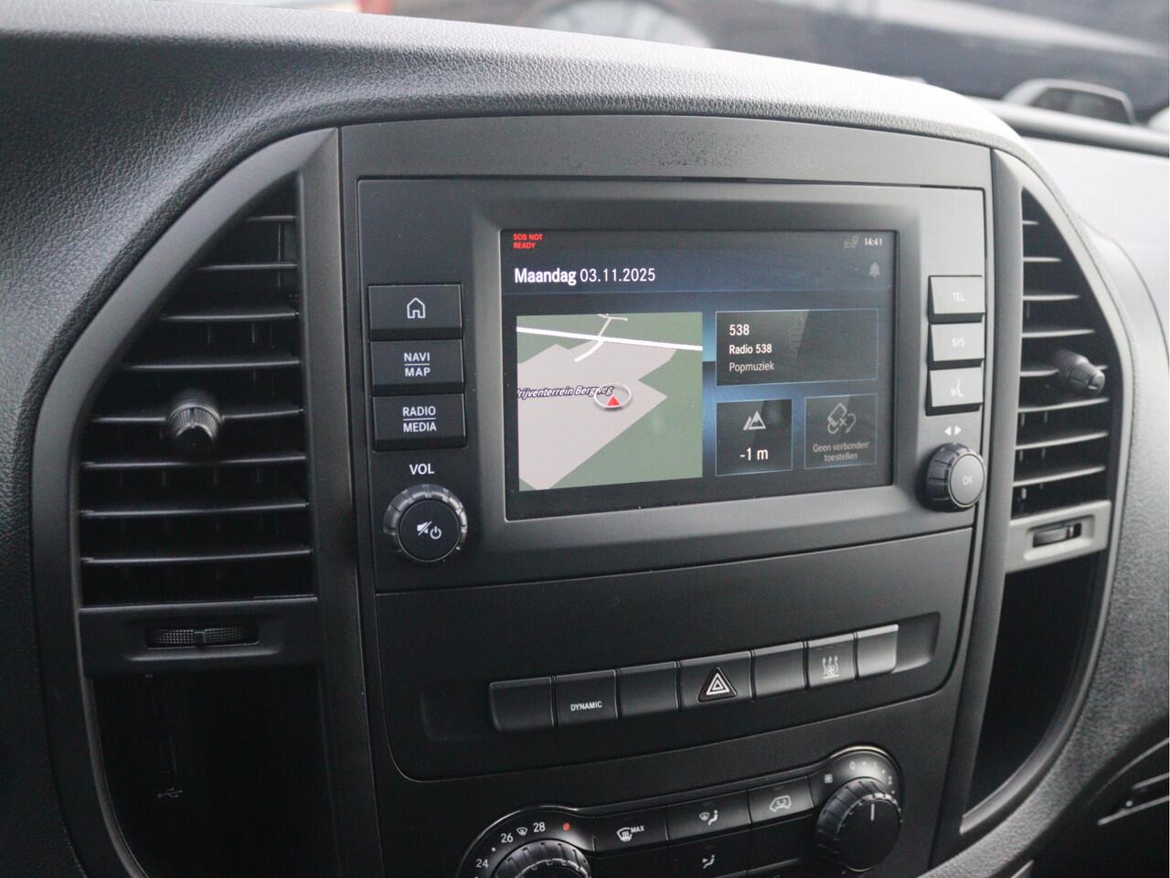 Mercedes-Benz VITO eVito L2 66 kWh | AIRCO/NAVI/CAMERA/CRUISE | Certified