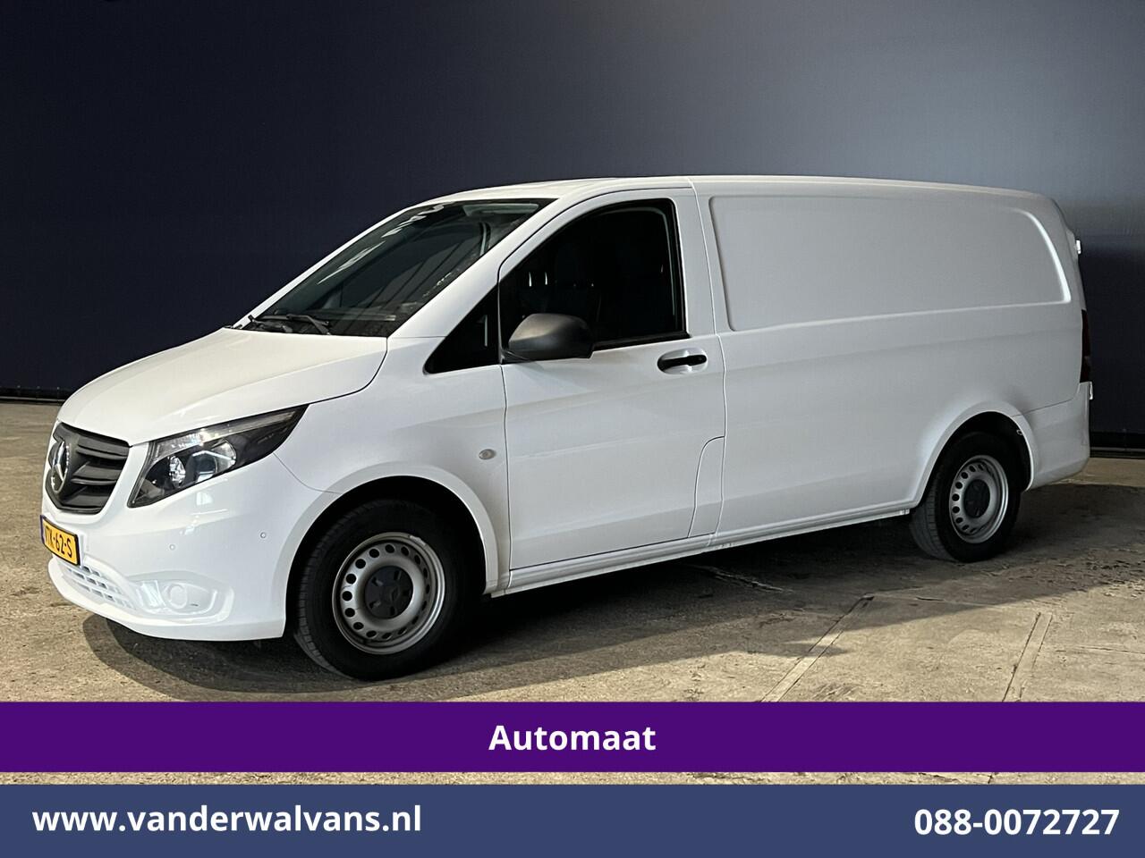 Mercedes-Benz VITO 116 CDI 164pk 9G-Tronic Automaat L2H1 Euro6 Airco | Camera | Apple Carplay Android Auto, Cruisecontrol, 2500kg Trekhaak, Parkeersensoren, Bijrijdersbank