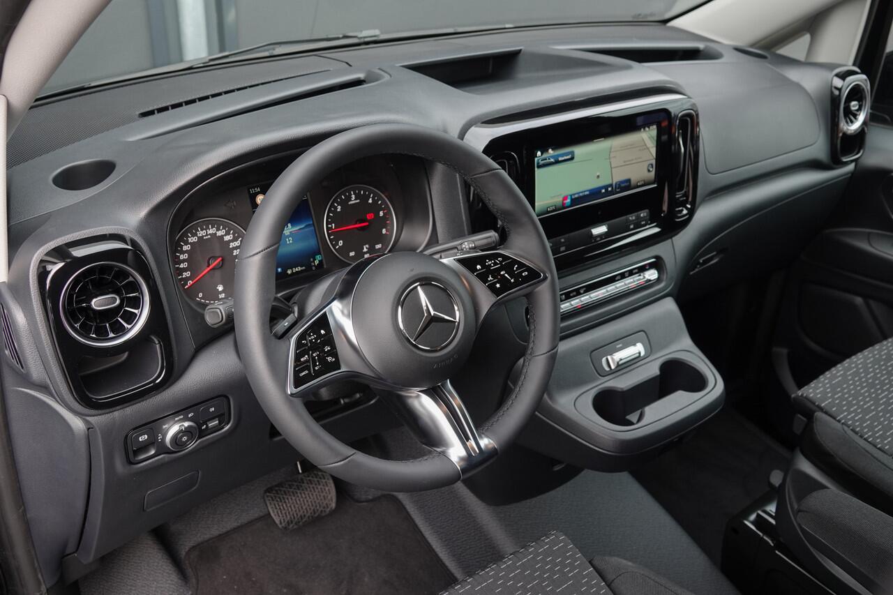 Mercedes-Benz VITO 119Cdi 190Pk 9G-Tronic Aut. | Select | Lang | 360° Camera | 2xSchuifdeur | Treeplanken | 20'' | Obsidian Black | Nieuw Model