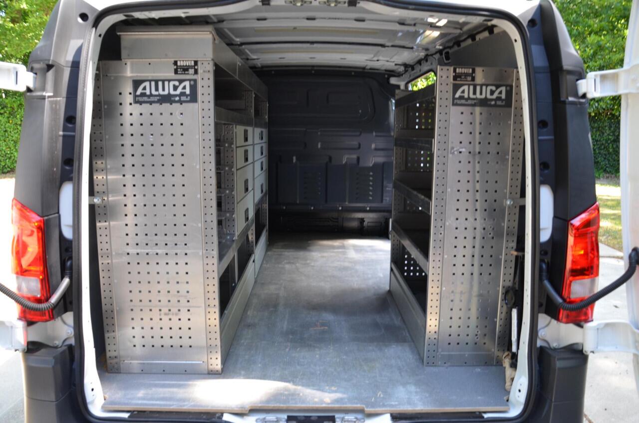 Mercedes-Benz VITO 116 CDI Extra Lang Navi/Airco/Pdc/Cr-Controle/Trekhaak/Achteruitrijcamera/Achterdeuren/Bedrijfswagen-Inrichting