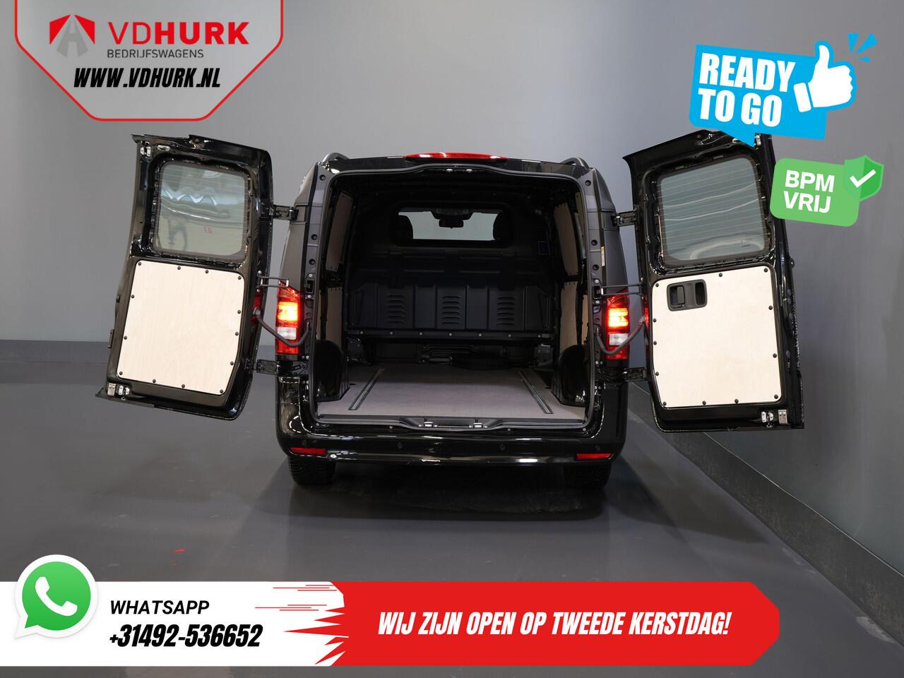 Mercedes-Benz VITO eVito L2 60 kWh 285 km WLTP Snellader/ LED/ Adapt.Cruise/ Stoelverw./ Carplay/ Camera/ PDC/ 17" LMV