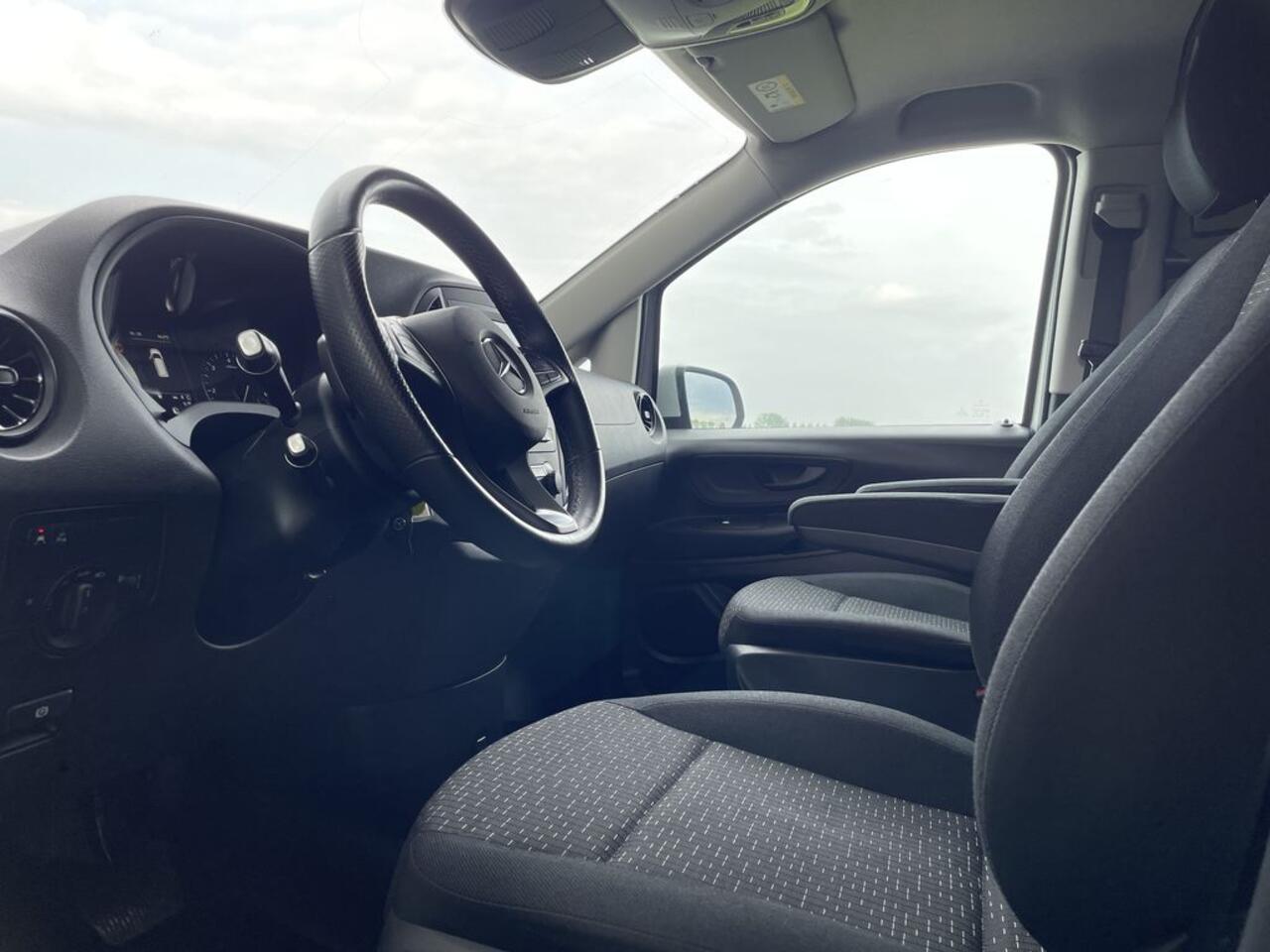 Mercedes-Benz VITO 114 CDI 136pk E6 Automaat Lang Lease ¤381 p/m, Airco, Navi+Camera, PDC V+A, 18 inch LMV, 2 schuifdeuren, Onderhoudshistorie aanwezig