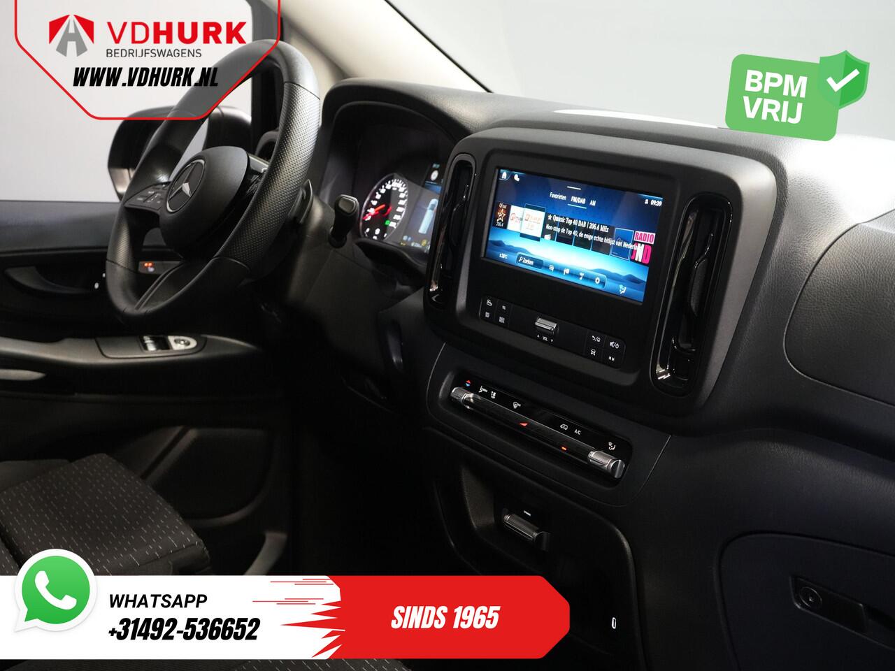 Mercedes-Benz VITO 119 CDI Aut. L3 LED/ 2.5t Trekverm./ 270Gr.Deuren/ Stoelverw./ Carplay/ Camera/ Trekhaak/ Cruise/ PDC/ DAB