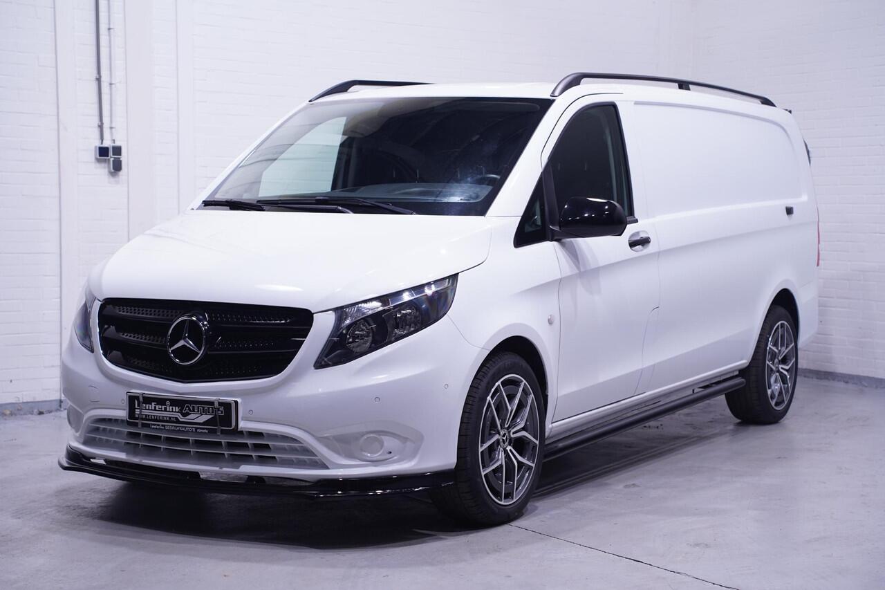 Mercedes-Benz VITO 116 CDI 163 pk XL Black&White Edition Navi, 19" AMG Wielen, Camera, Spoiler Pakket, PDC V+A, Laadruimte Pakket, 3-Zits
