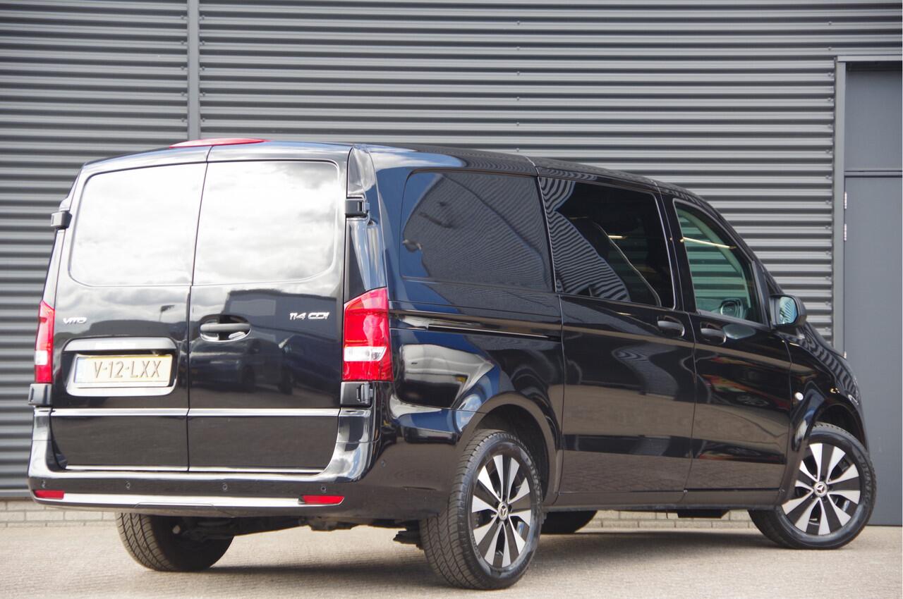 Mercedes-Benz VITO 114 CDI L2 Pro AUT. DC-5P, FACELIFT! LEDER, CAMERA, CRUISE, CLIMA, COMFORT STOELEN, LEDER STUURWIEL, DUBBELE CABINE