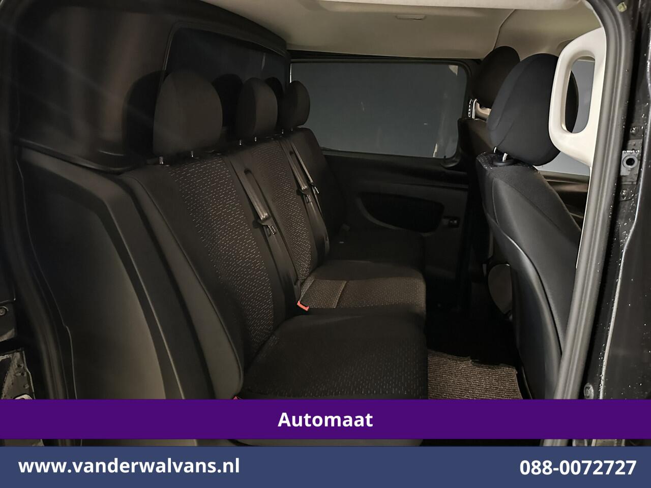 Mercedes-Benz VITO 116 CDI 164pk 9G-Tronic Automaat L2H1 Dubbele Cabine Fabrieksgarantie Euro6 Airco | 2x zijdeur | 5-Zits | 360 graden Camera | Navigatie LED, LM velgen, 2500kg Trekhaak, Adaptieve Cruisecontrol, Parkeersensoren, Isofix, MBUX