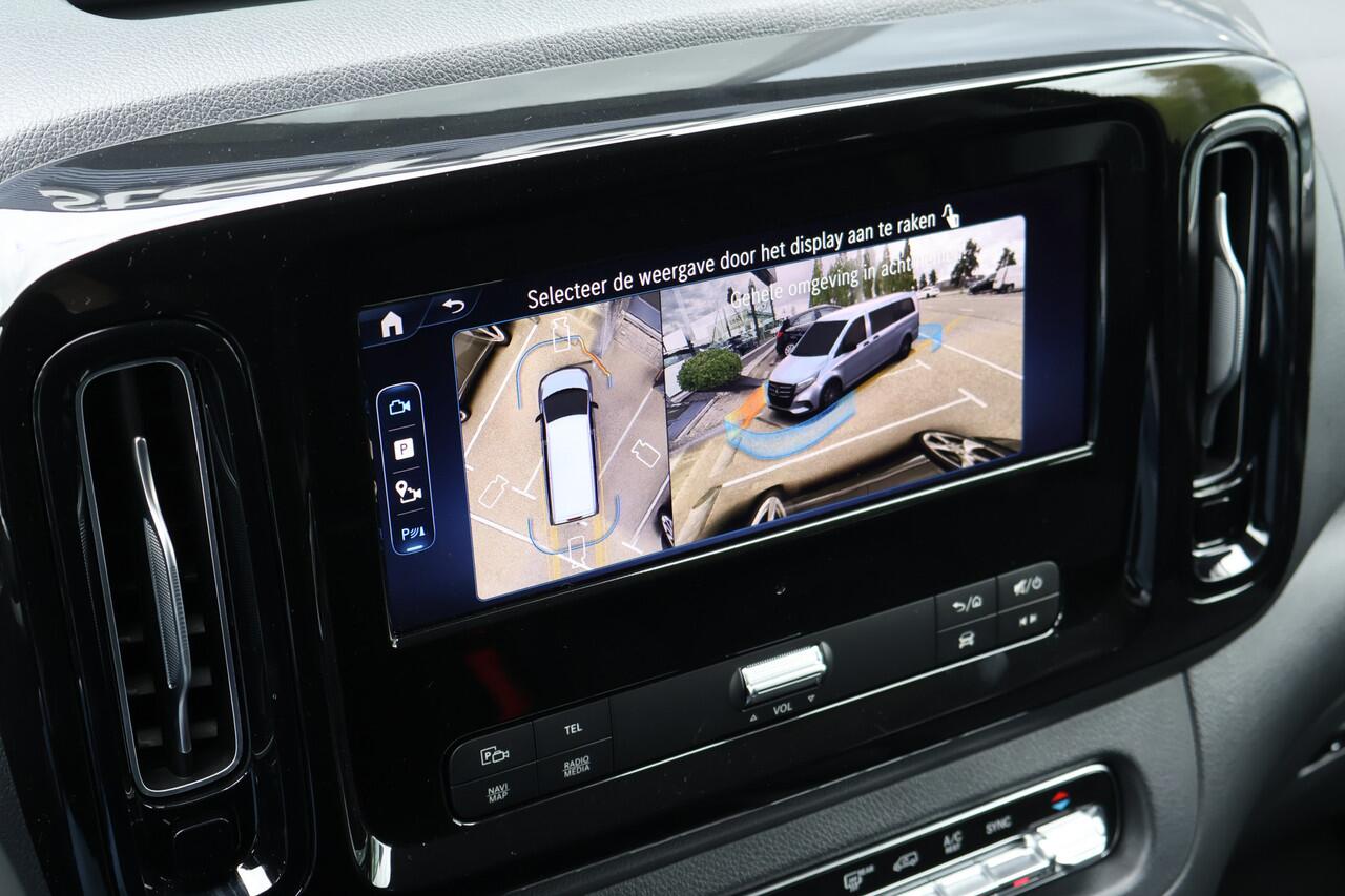 Mercedes-Benz VITO 119 CDI L3 Sportpakket l 4 x 4 l Dubbel Cabine l AIRMATIC l 360 gr Camera l 2,5t AHW | DISTRONIC | gewicht l MBUX l LEDER l Stoelverwarming l 2 x Schuifdeuren l Luchtvering l Luxe Lederen interieur l BPM VRIJ l