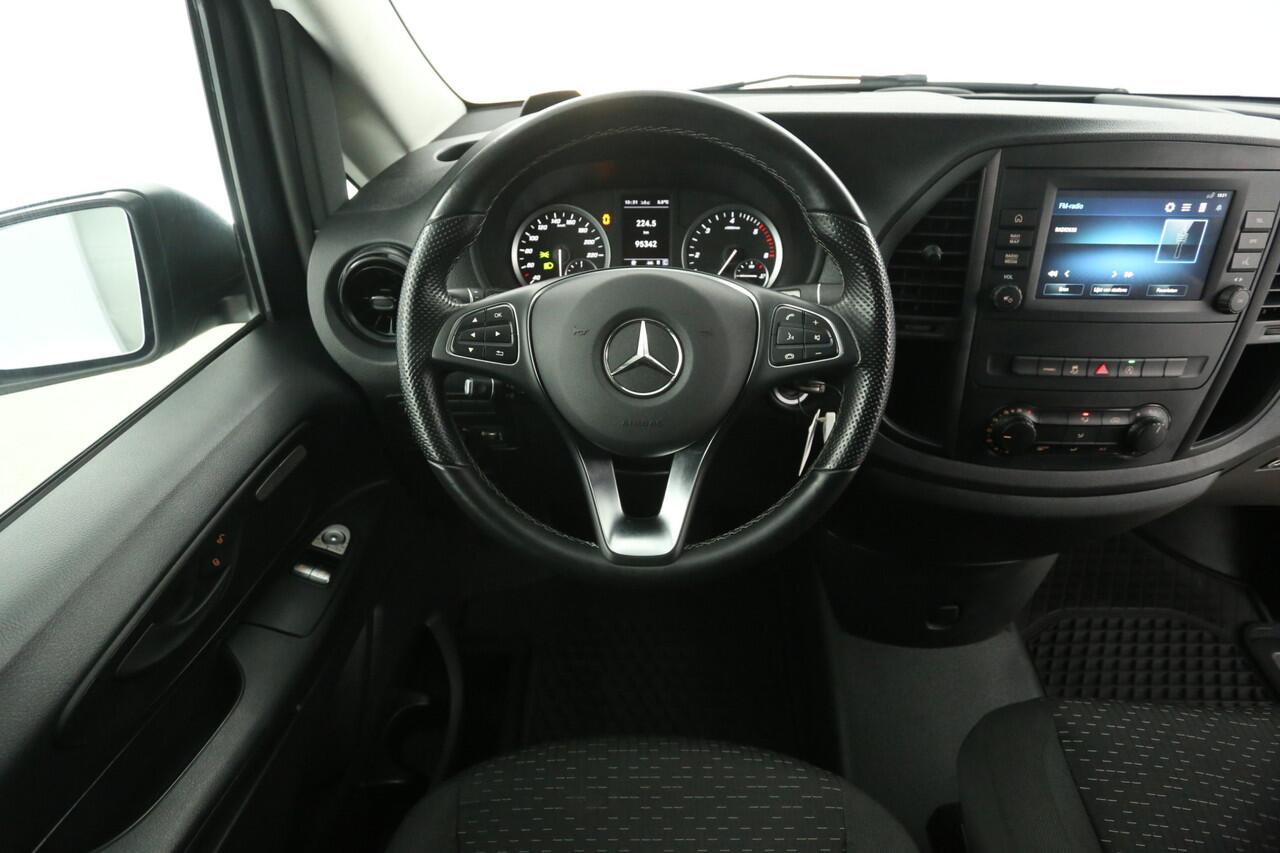 Mercedes-Benz VITO 114 CDI Lang | Euro6 | Automaat | Airco | Cruise | 3-Zits | Camera | Carplay | Navi | Stoelverw. | Parkeersens.