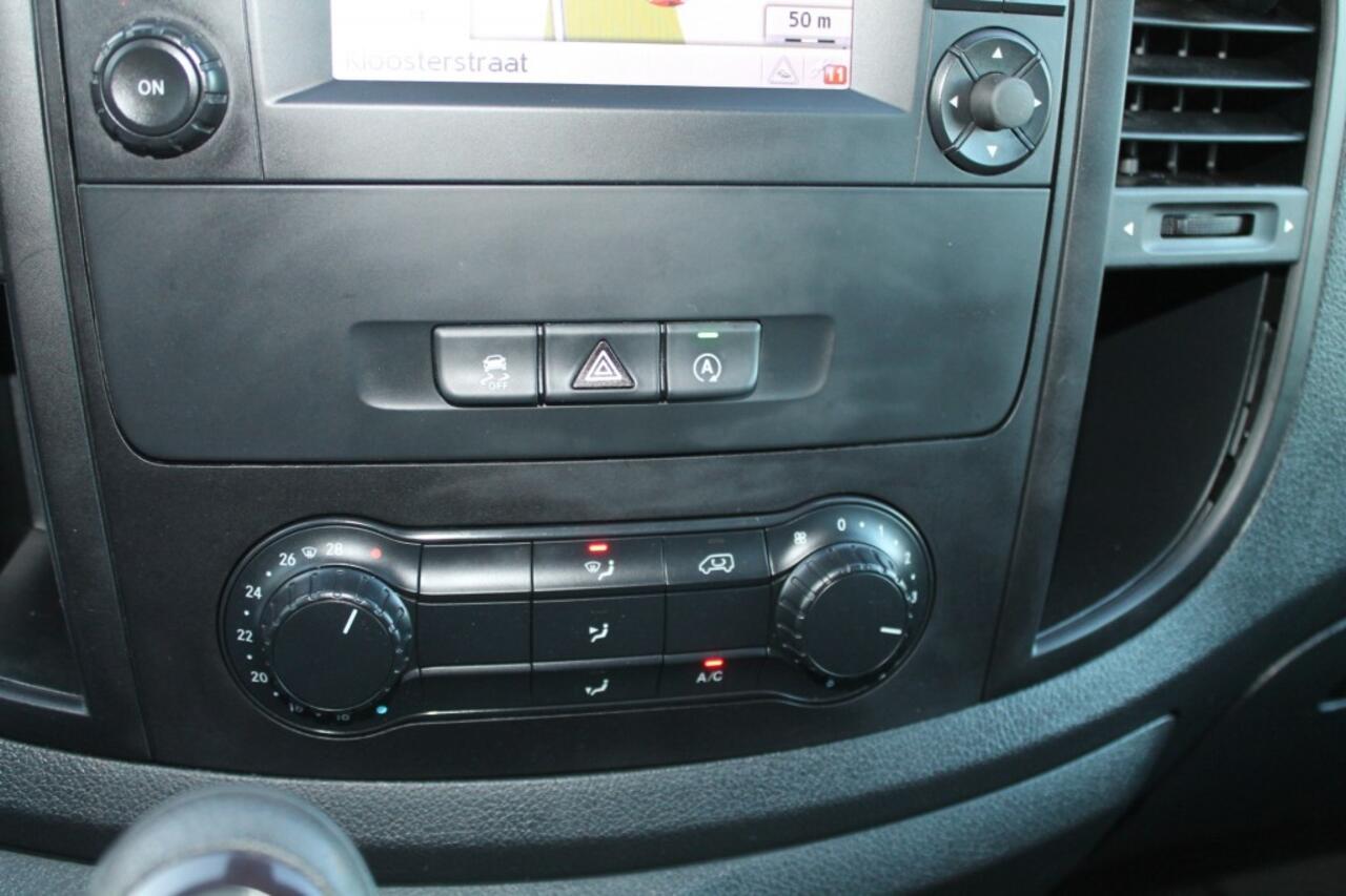 Mercedes-Benz VITO 114 CDI LANG DUBBEL CABINE 5 ZITS AIRCO NAVI TREKHAAK