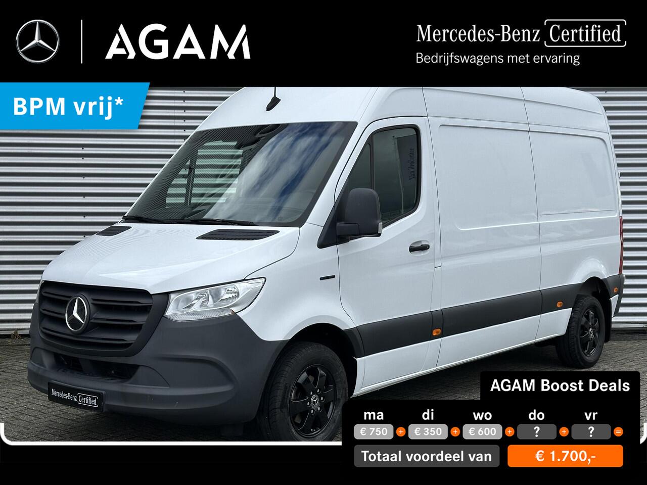 Mercedes-Benz eSprinter L2H2 Snelladen Leer Camera Airco 41kWh 100% Elektrisch