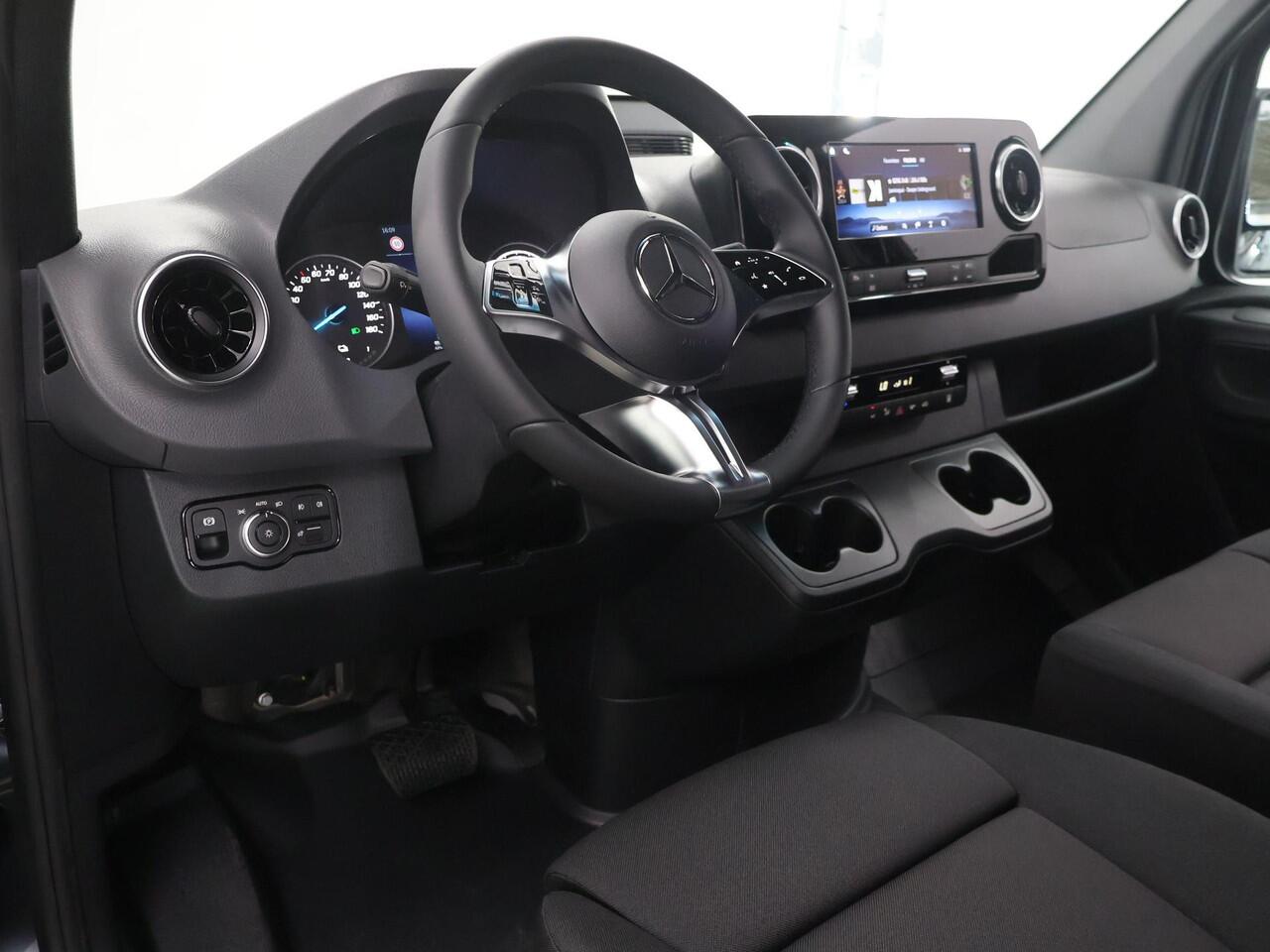 Mercedes-Benz eSprinter 314 L2 H2 Select 81kWh | DC laden 115 kW | Dubbele Schuifdeur | Stoelverwarming | Climate Control | Smartphone integratie pakket | Distronic | Led Verlichting |