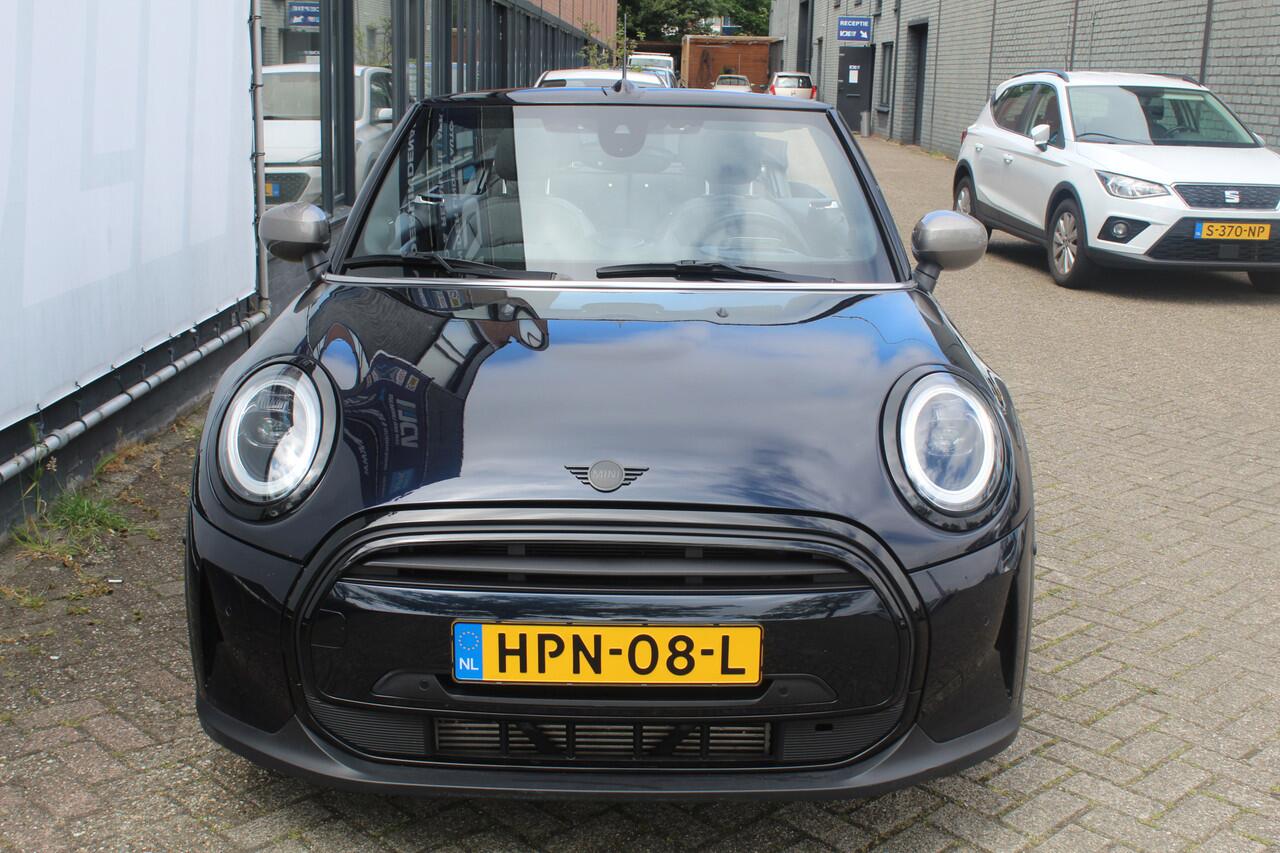 Mini COOPER Mini Cabrio 1.5 Rockingham GT EditionSidewalk Edition Head-up display l Lendesteun verstelbaar l Premium pakket l Stoelverwarming l Keyless entry VDL auto