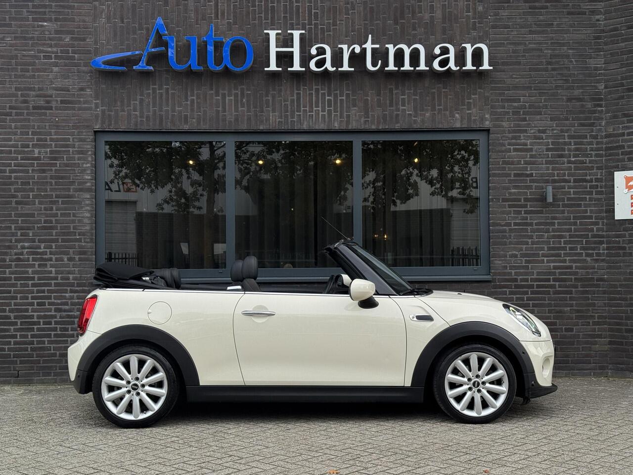 Mini COOPER Cabrio 1.5 Pepper LEDER|STOELVERWARMING|CAMERA|CARPLAY