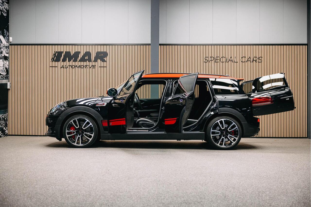 Mini COOPER CLUBMAN 2.0 JCW ALL4 John Works | JCW | Rood dak | Sportstoelen | Stoelverwarming | Head-Up |