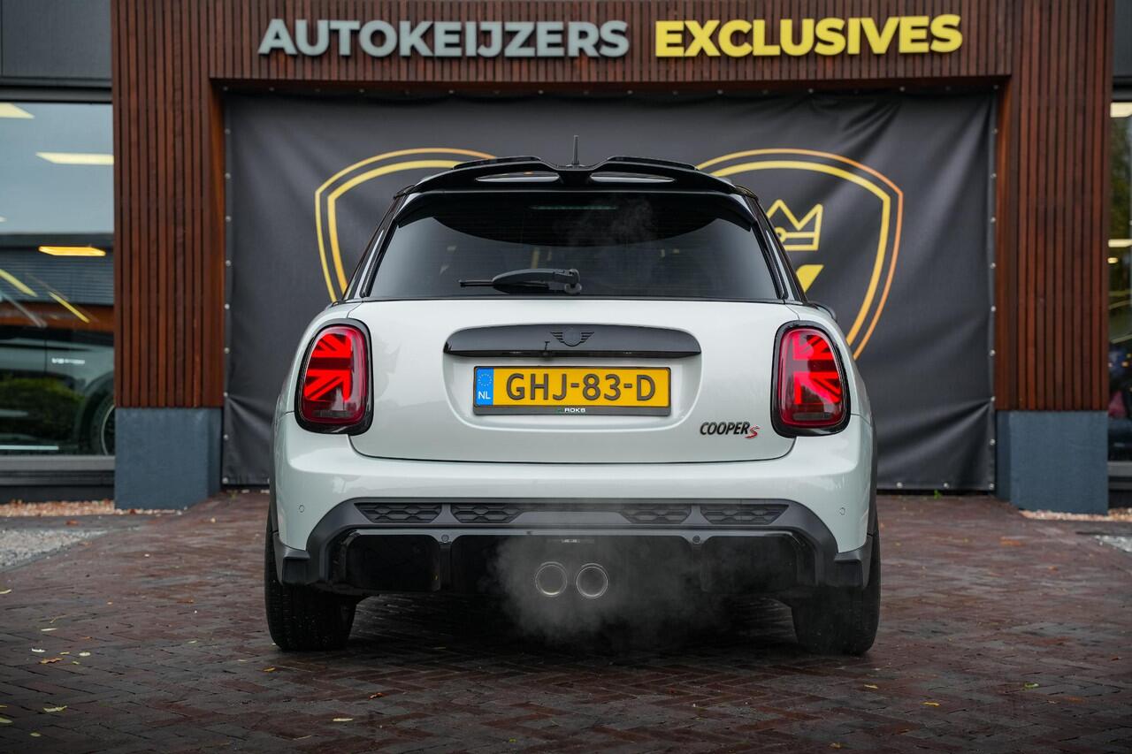 Mini COOPER S Mini 2.0 Rockingham GT Edition JCW Panorama dak Sportuitlaat Kuipstoelen Keyless Led Carbon