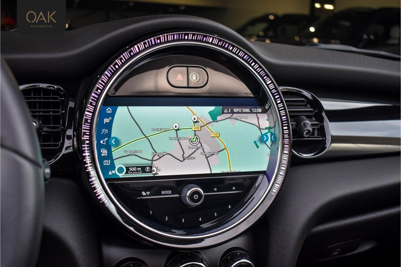 Mini COOPER S Mini Cabrio 2.0 F1 Aut. | Navigatie | Half Leder | LED | 17"LM | Piano Black | Midnight Zwart