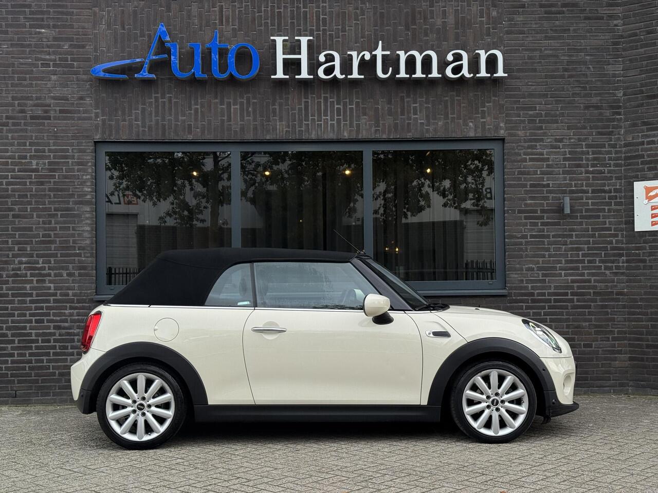 Mini COOPER Cabrio 1.5 Pepper LEDER|STOELVERWARMING|CAMERA|CARPLAY