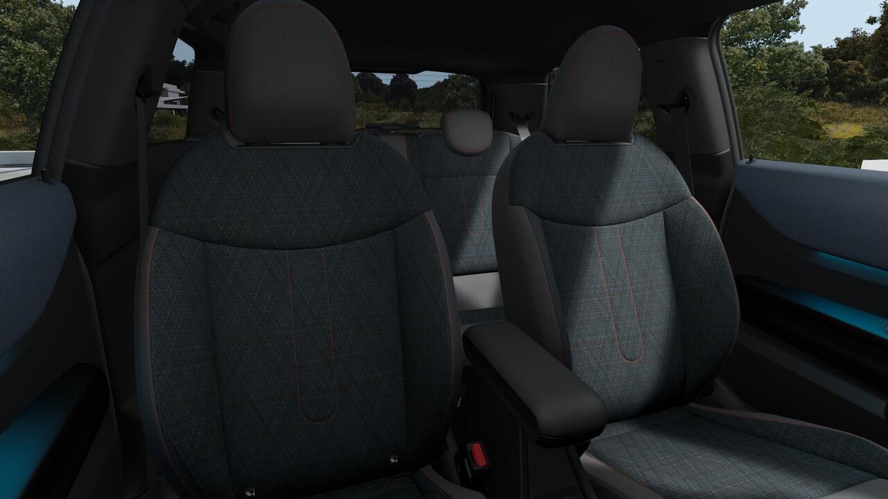 Mini COOPER Hatchback C Automaat / Blackyard / 17" U-Spoke grey