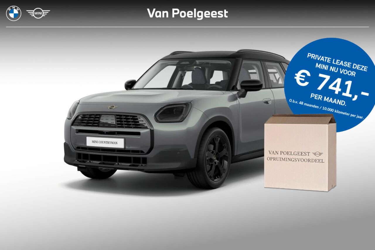 Mini COUNTRYMAN C Classic S Plus | Trekhaak met elektrisch wegklapbare kogel | 19" LM John Cooper Works Runway Spoke black | Opruimingsvoordeel
