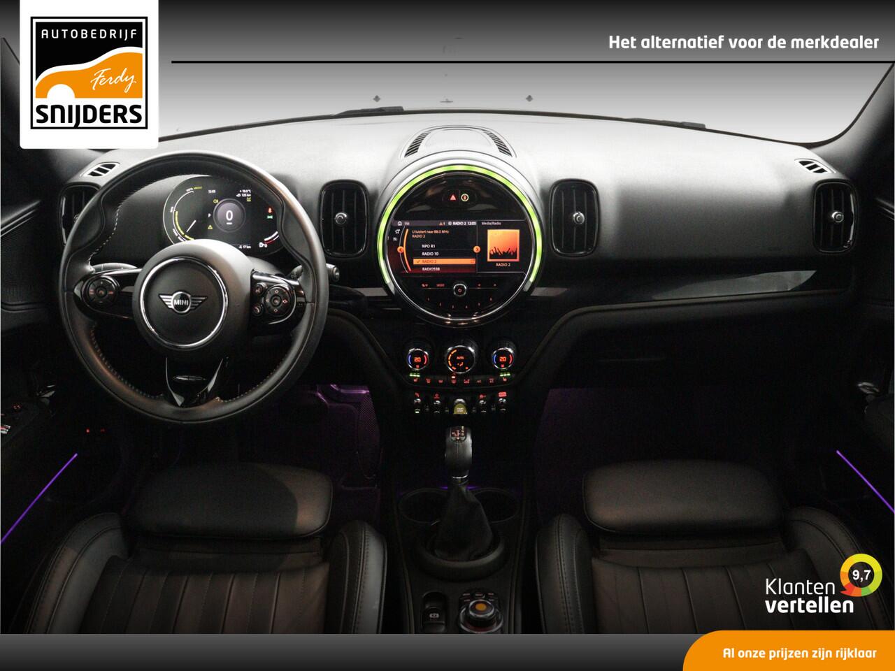 Mini COUNTRYMAN Mini S 2.0 Cooper SE ALL4 Blackline hybrid Aut. 220pk | Lounge | Pano | Camera | Leer | DAB+ - VOL VOL - RIJKLAAR