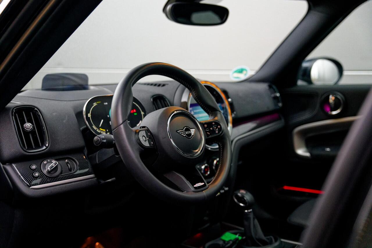 Mini COUNTRYMAN Mini 1.5 Cooper S E ALL4 John Cooper Works Full option, Panoramadak, 19" LM velgen, el. stoelen, Leren bekleding, enz