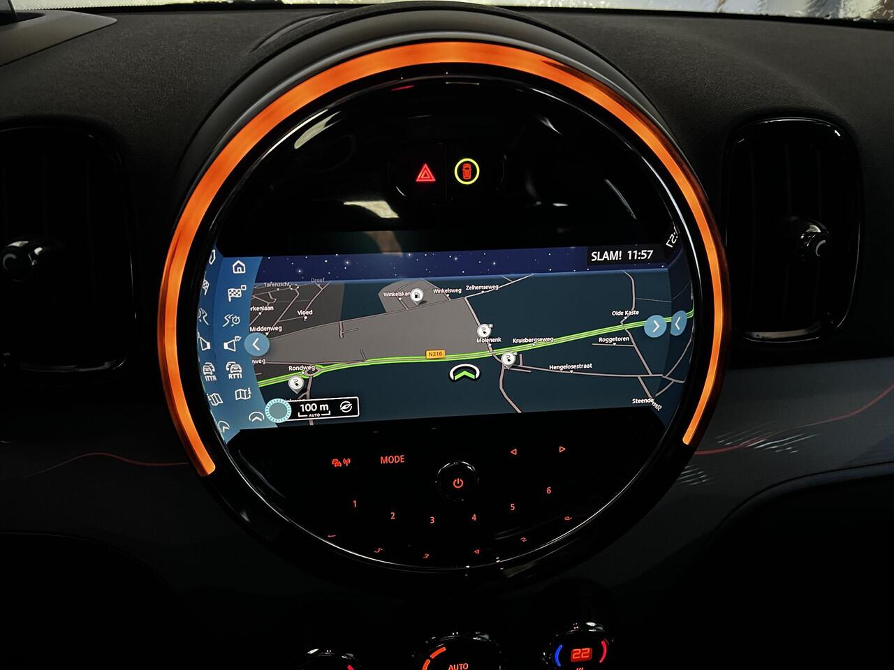 Mini COUNTRYMAN 1.5 Cooper S E ALL4 Untamed Edition PHEV 220 pk / Dealer onderhouden / Leder / Schuifdak / Elektrische stoelen & klep / Harman Kardon / Adaptieve CC / HUD / Achteruitrijcamera / Parkeer assistent / Apple Carplay Android / 18" LM wielen /