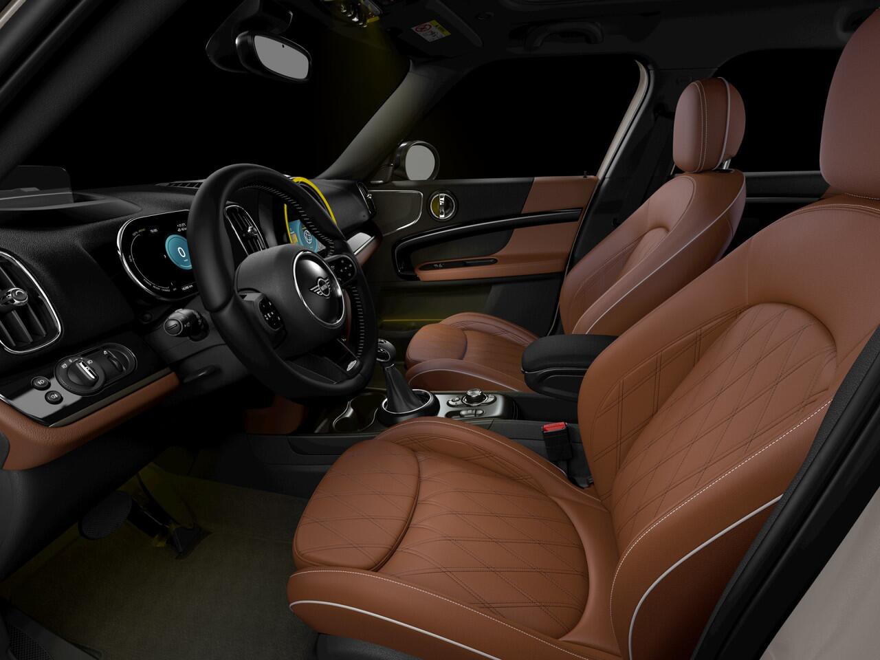 Mini COUNTRYMAN 1.5 Cooper SE Hybrid ALL4 JCW-Trim | Navi | Panorama | Chester Leder | Memory | Head-Up | H&K | Camera | 19"LM | Rooftop Grey