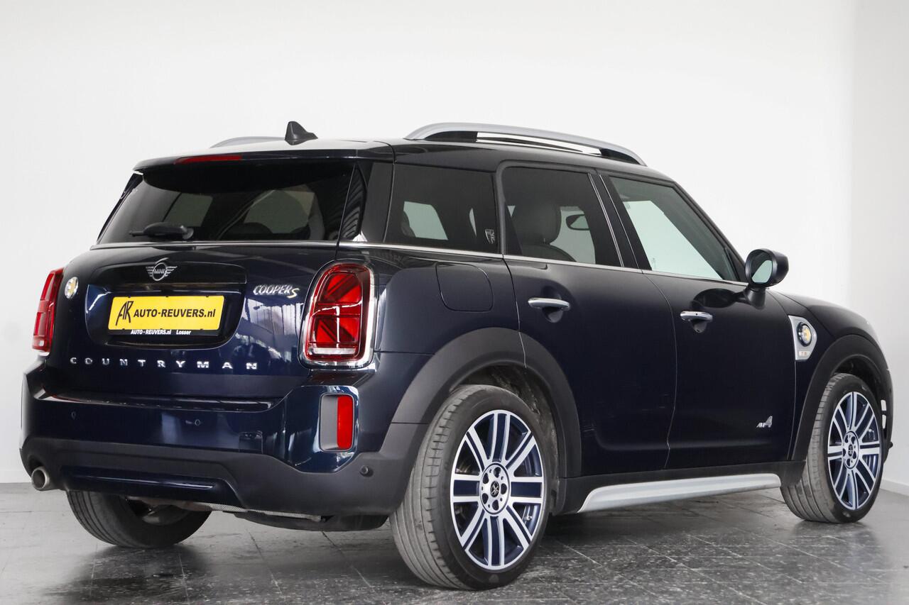 Mini COUNTRYMAN Mini 2.0 Cooper S E ALL4 MINI Yours Panorama / Opendak / Leder Licht ivoor / LED / Harman Kardon / HUD / Pilot assist