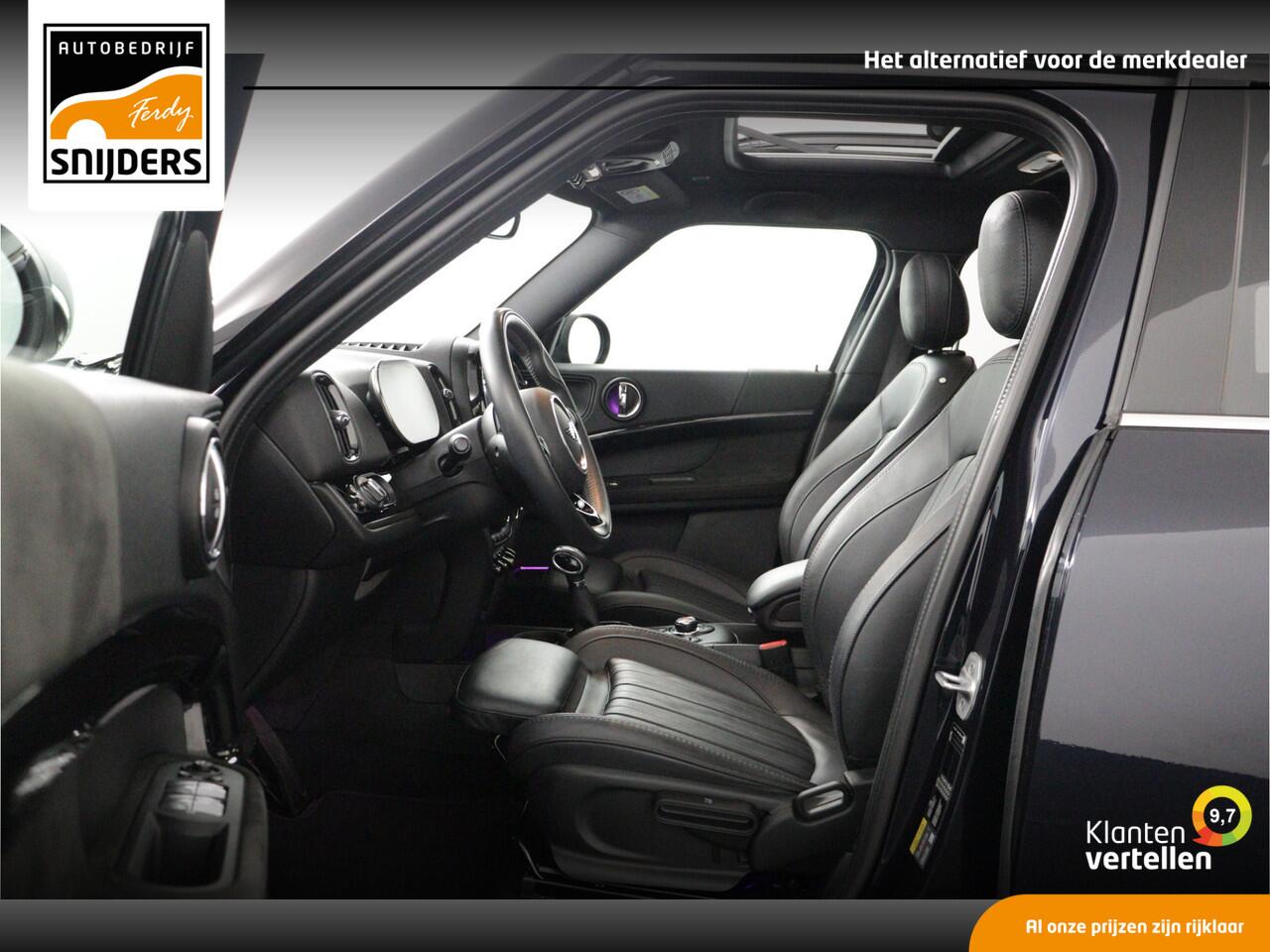 Mini COUNTRYMAN Mini S 2.0 Cooper SE ALL4 Blackline hybrid Aut. 220pk | Lounge | Pano | Camera | Leer | DAB+ - VOL VOL - RIJKLAAR