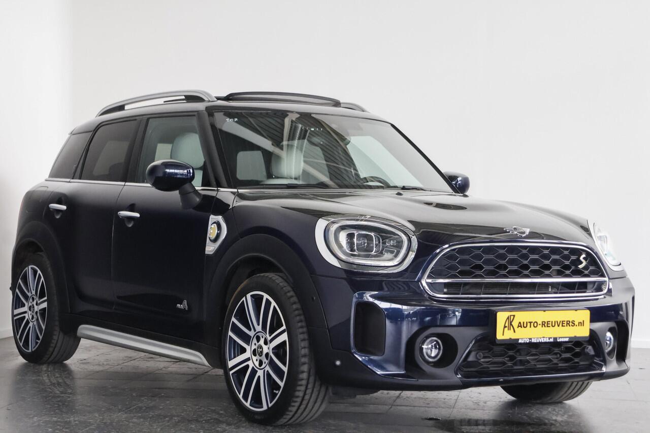 Mini COUNTRYMAN Mini 2.0 Cooper S E ALL4 MINI Yours Panorama / Opendak / Leder Licht ivoor / LED / Harman Kardon / HUD / Pilot assist