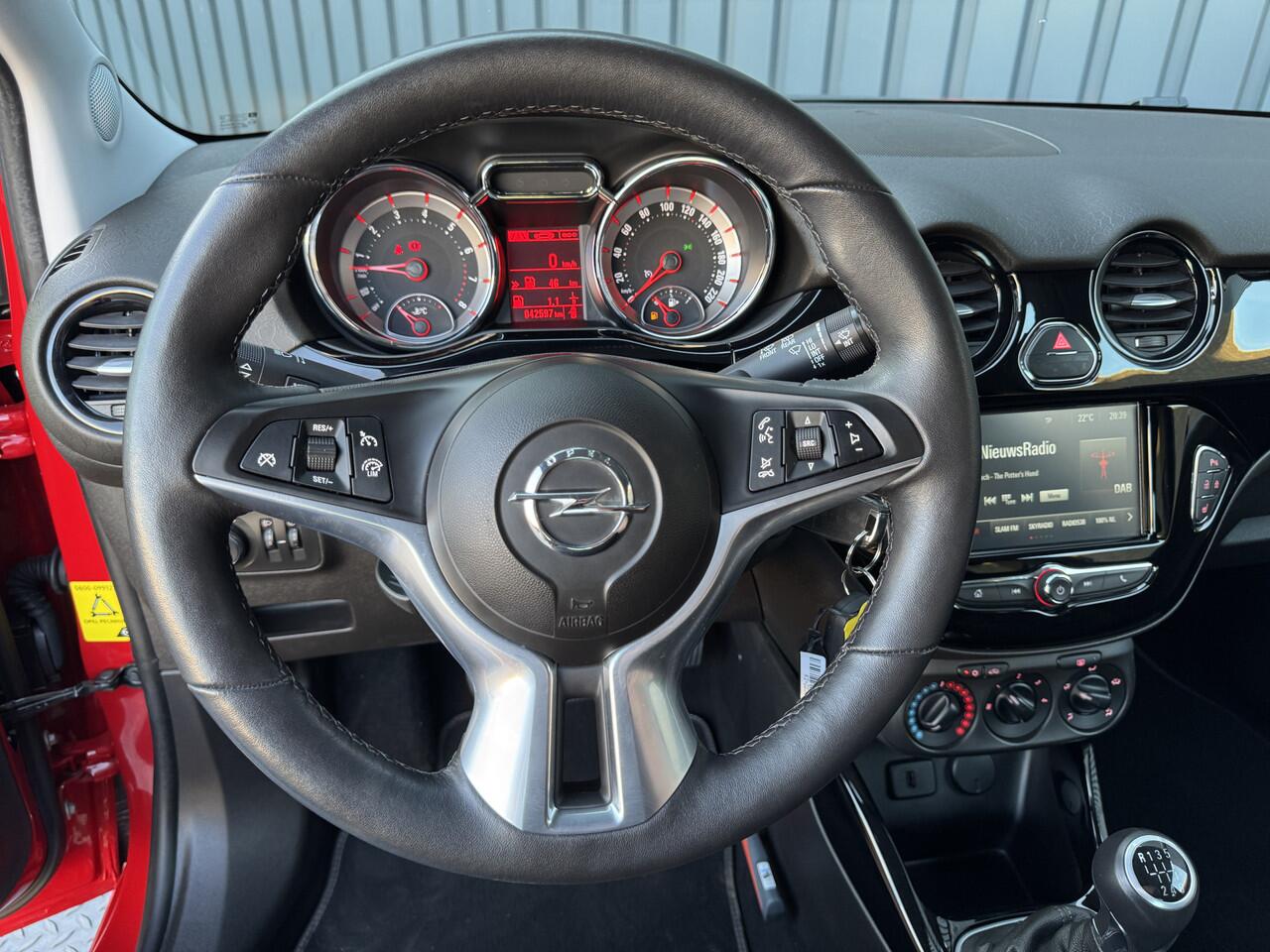 Opel ADAM 1.0 Turbo BlitZ | Navi | Stoel&Stuur verw. | Parkeersensoren | Prijs Rijklaar!!