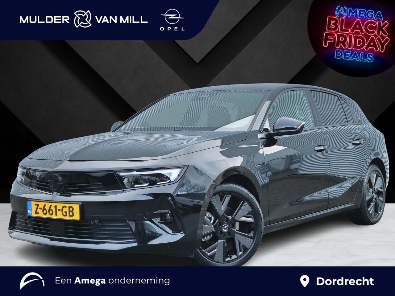 Opel ASTRA Electric GS 54kWh 156pk | LED PIXEL | ALCANTARA/LEDER | AGR-COMFORTSTOEL | TREKHAAK | ISOFIX | 360° CAMERA | ZWARTE HEMELBEKLEDING |