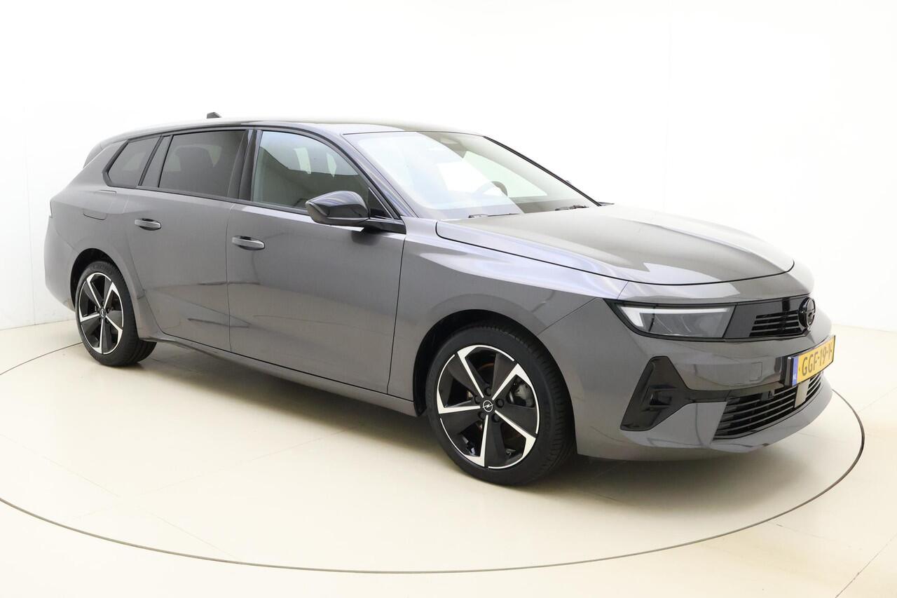 Opel ASTRA Sports Tourer 1.2 Turbo Hybrid GS 145 PK Automaat | Navigatie | Climate control | Camera | Stoel & Stuurverwarming | Keyless | Lichtmetalen velgen | Extra getint glas