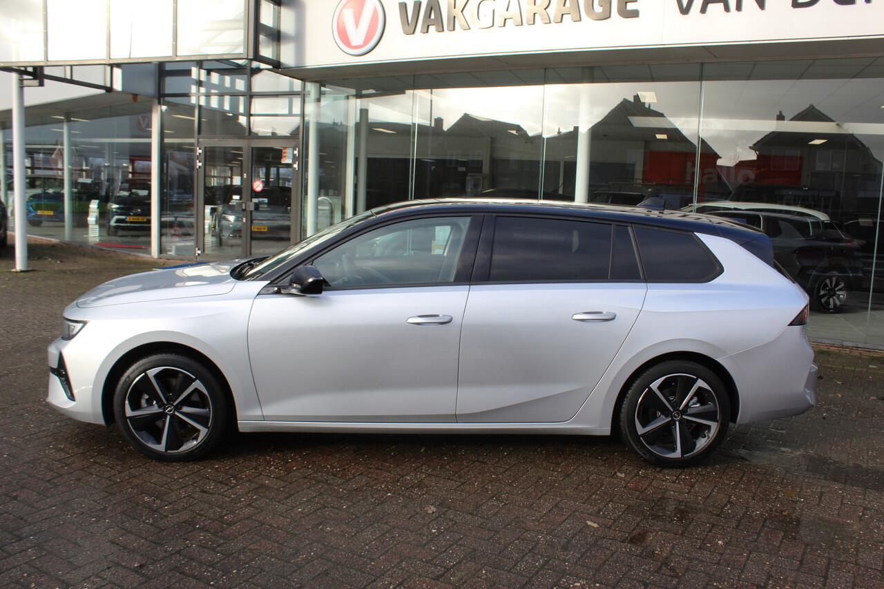 Opel ASTRA Sports Tourer 1.2 Turbo GS Line , 130 pk Automaat Climate control , Cruise control , Stoelverwarming , Bluetooth LED dag rijverlichting , AGR Stoel