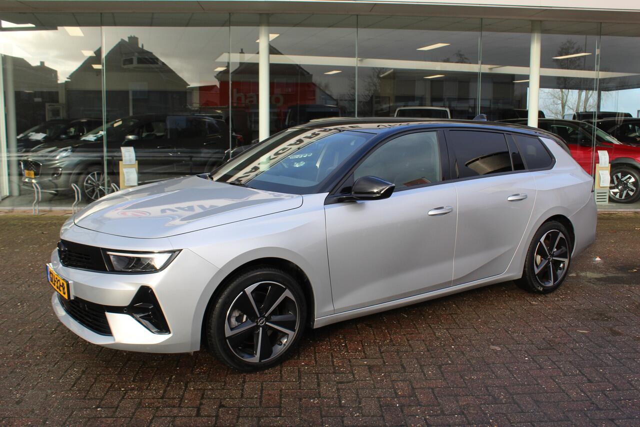 Opel ASTRA Sports Tourer 1.2 Turbo GS Line , 130 pk Automaat Climate control , Cruise control , Stoelverwarming , Bluetooth LED dag rijverlichting , AGR Stoel