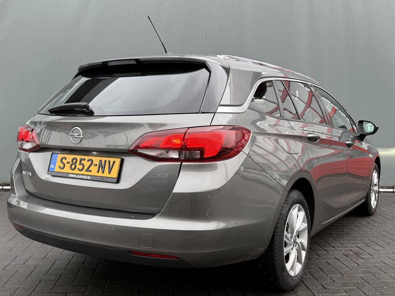 Opel ASTRA Sports Tourer BWJ 2021 1.2 131 PK Business Elegance FULL LED | HALF LEDER | CAMERA | STOELVERW. | STUURVERW. | CARPLAY + ANDROID | NAVI | CLIMA | CRUISE | DAB | LMV | PDC
