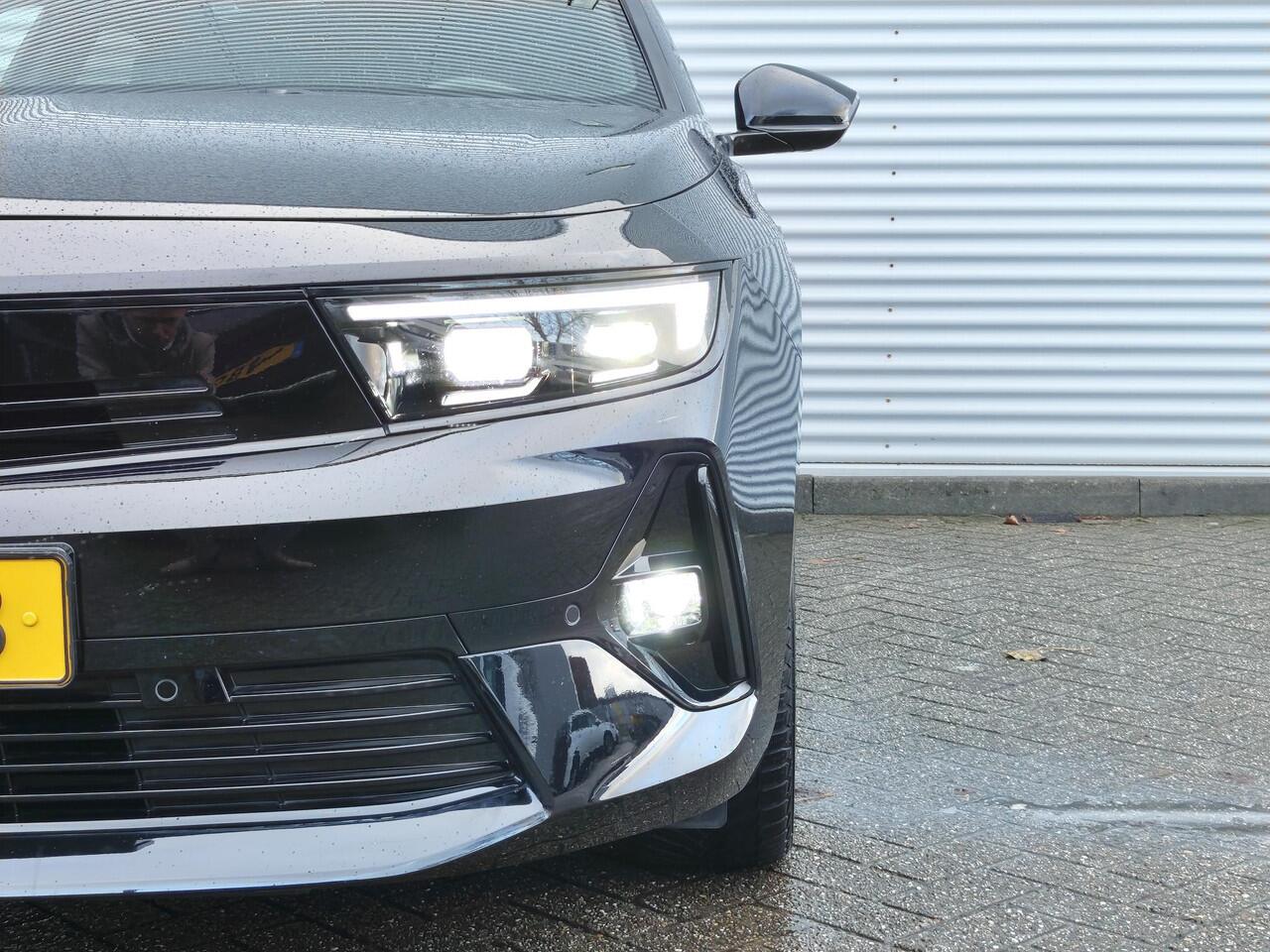 Opel ASTRA Electric GS 54kWh 156pk | LED PIXEL | ALCANTARA/LEDER | AGR-COMFORTSTOEL | TREKHAAK | ISOFIX | 360° CAMERA | ZWARTE HEMELBEKLEDING |