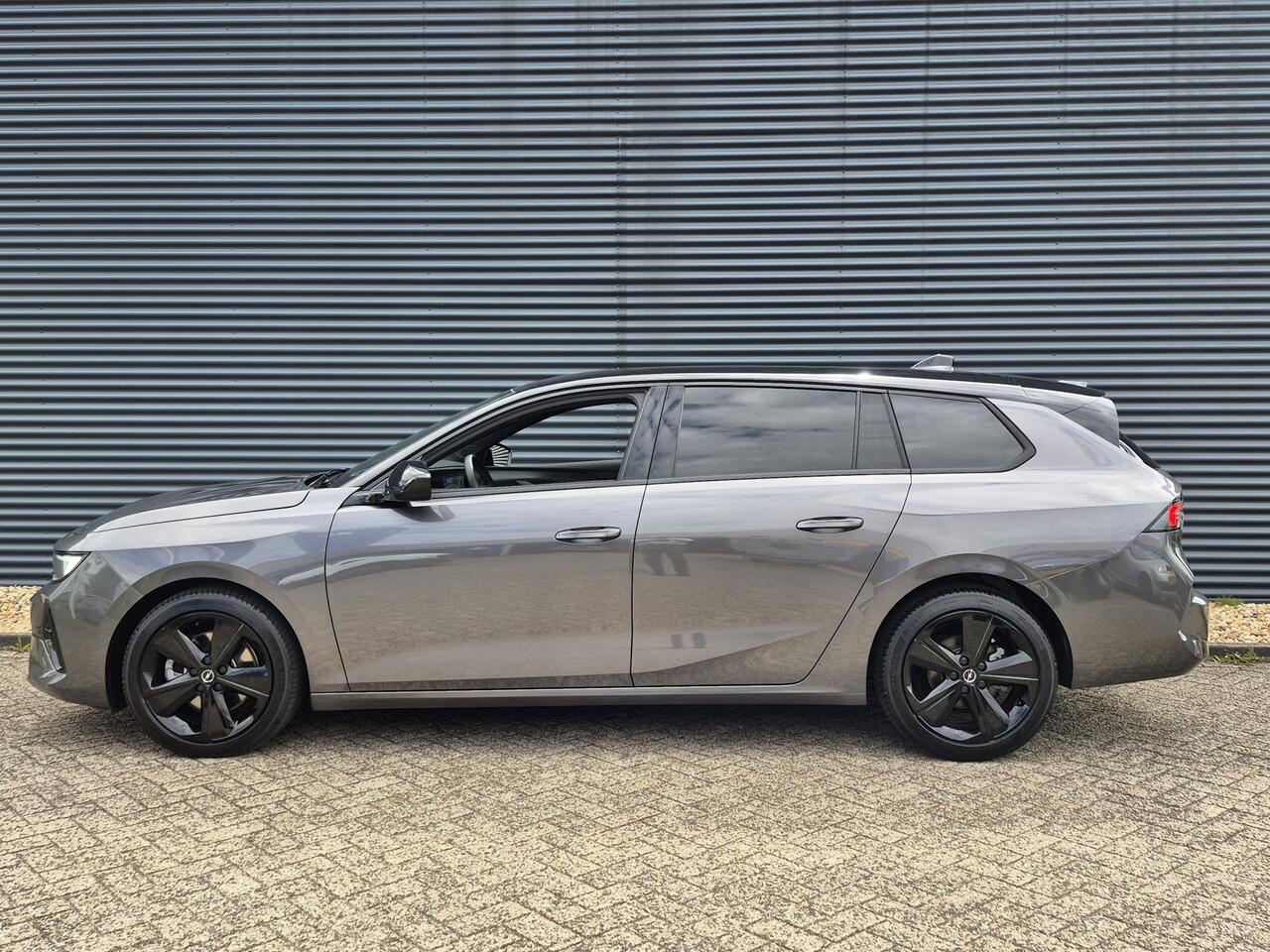 Opel ASTRA Sports Tourer 1.2 Turbo Hybrid GS | Automaat | Camera voor en achter | AGR Bestuurdersstoel | Stoel en Stuurverwarming | Navigatie | Apple Carplay en Android Auto | Zwart dak en Zwarte Velgen | Voorruit Projectie |