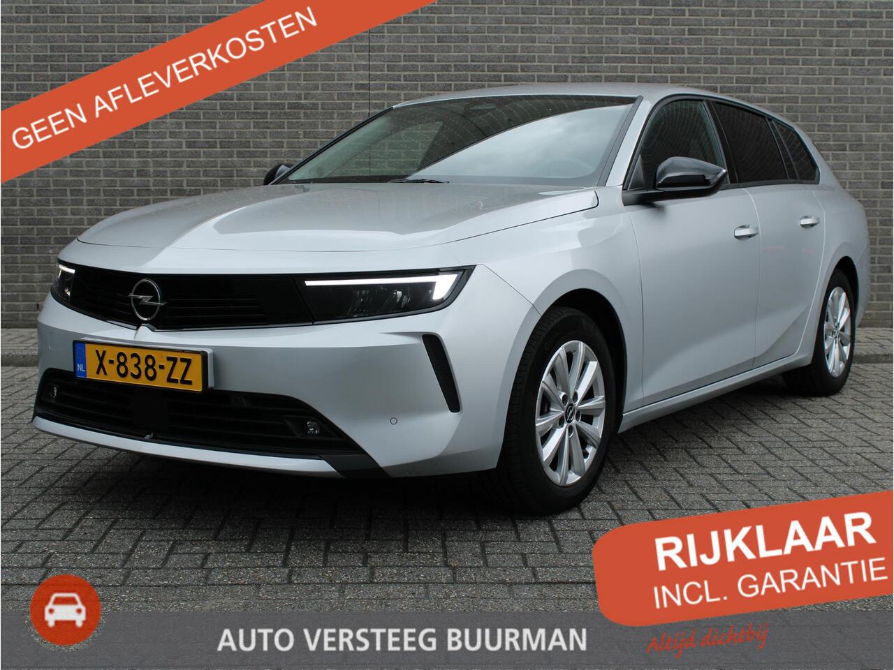 Opel ASTRA Sports Tourer 1.2 Level 2 Cruise en Climate Control, Parkeersensoren Voor en Achter, Navigatie