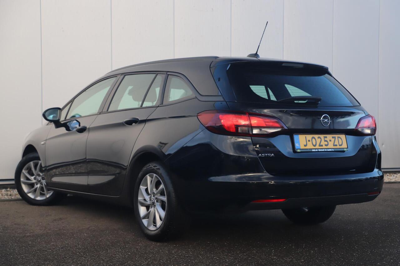 Opel ASTRA Sports Tourer 1.2 Edition 110PK 16 inch LMV Navigatie Carplay Android Bluetooth Airco Cruise Parkeersensor