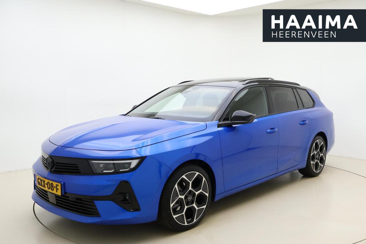 Opel ASTRA Sports Tourer 1.2 Turbo 130pk Automaat Ultimate | Alcantara | Adapt. Cruise control | Head up display | Navigatie | Panoramadak | Elektrische achterklep | Trekhaak