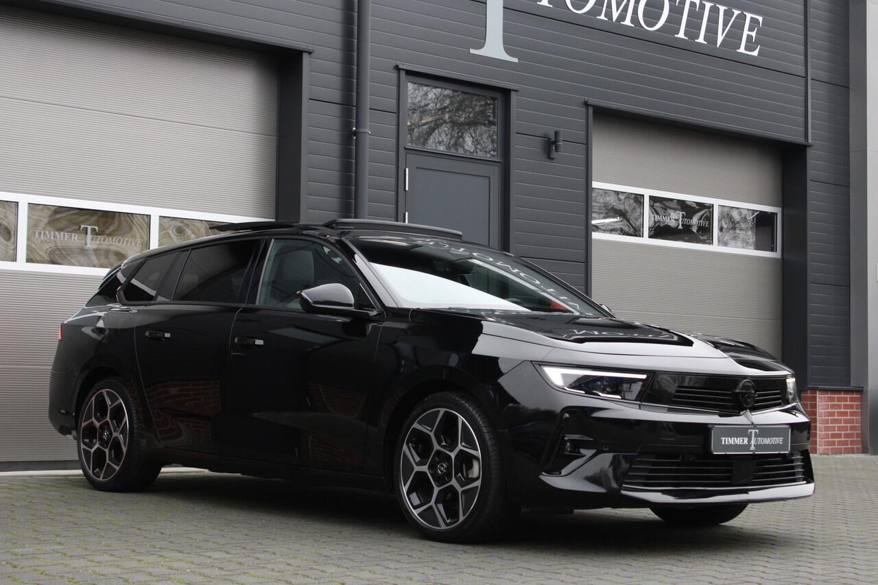 Opel ASTRA Sports Tourer 1.6 Turbo Plug In Hybrid Ultimate Edition Leder - Panoramadak - Adaptieve cruise control Head Up display - Sportstoelen - Complete uitvoering 225 pk